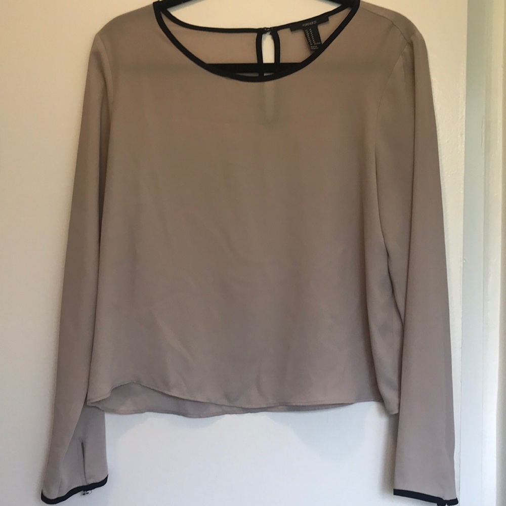 Lightweight Nude Blouse Forever 21